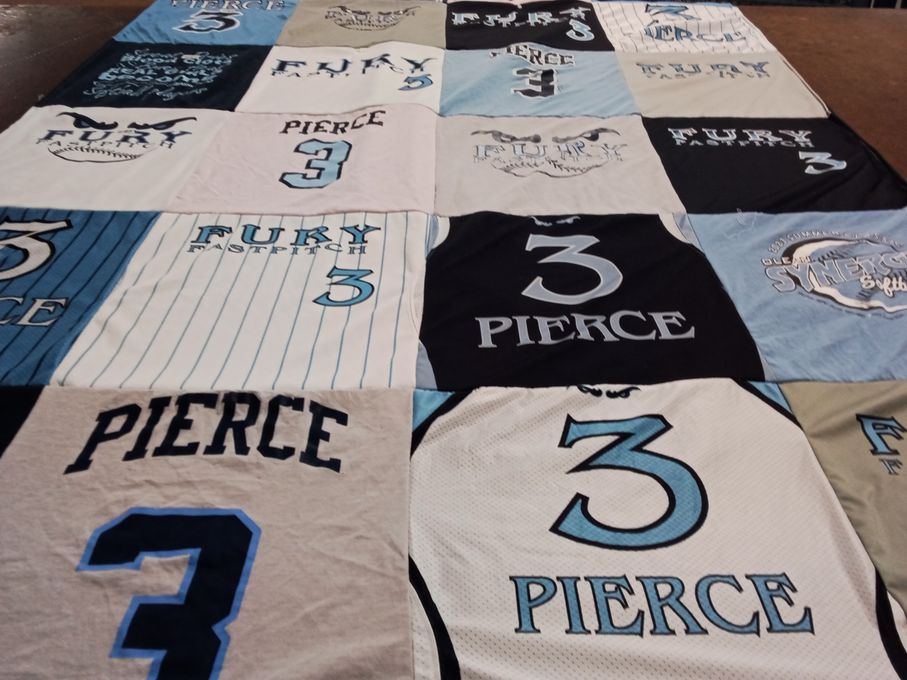 T-shirt quilt by Kristi from NY
