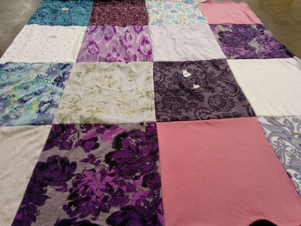T-shirt quilt by Jennifer from IL