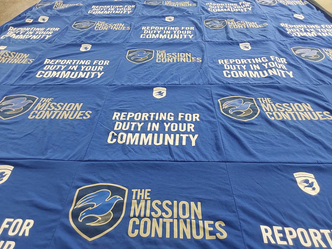 T-shirt quilt by Kenric from IL