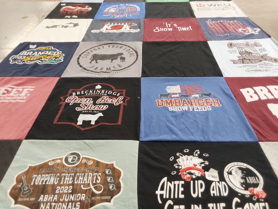 T-shirt quilt from western kentucky university by Tiffany from KY