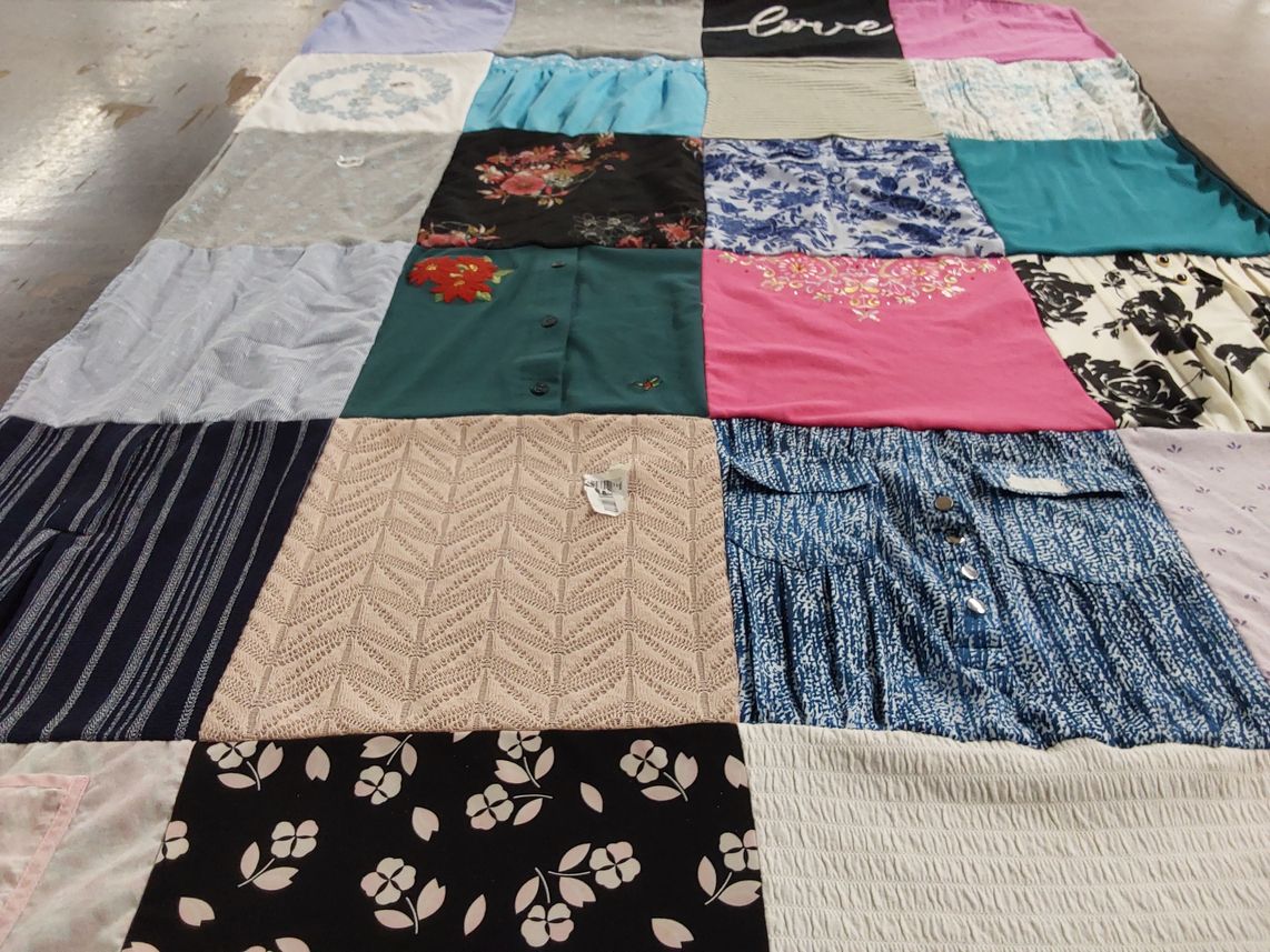 T-shirt quilt by Karen from LA