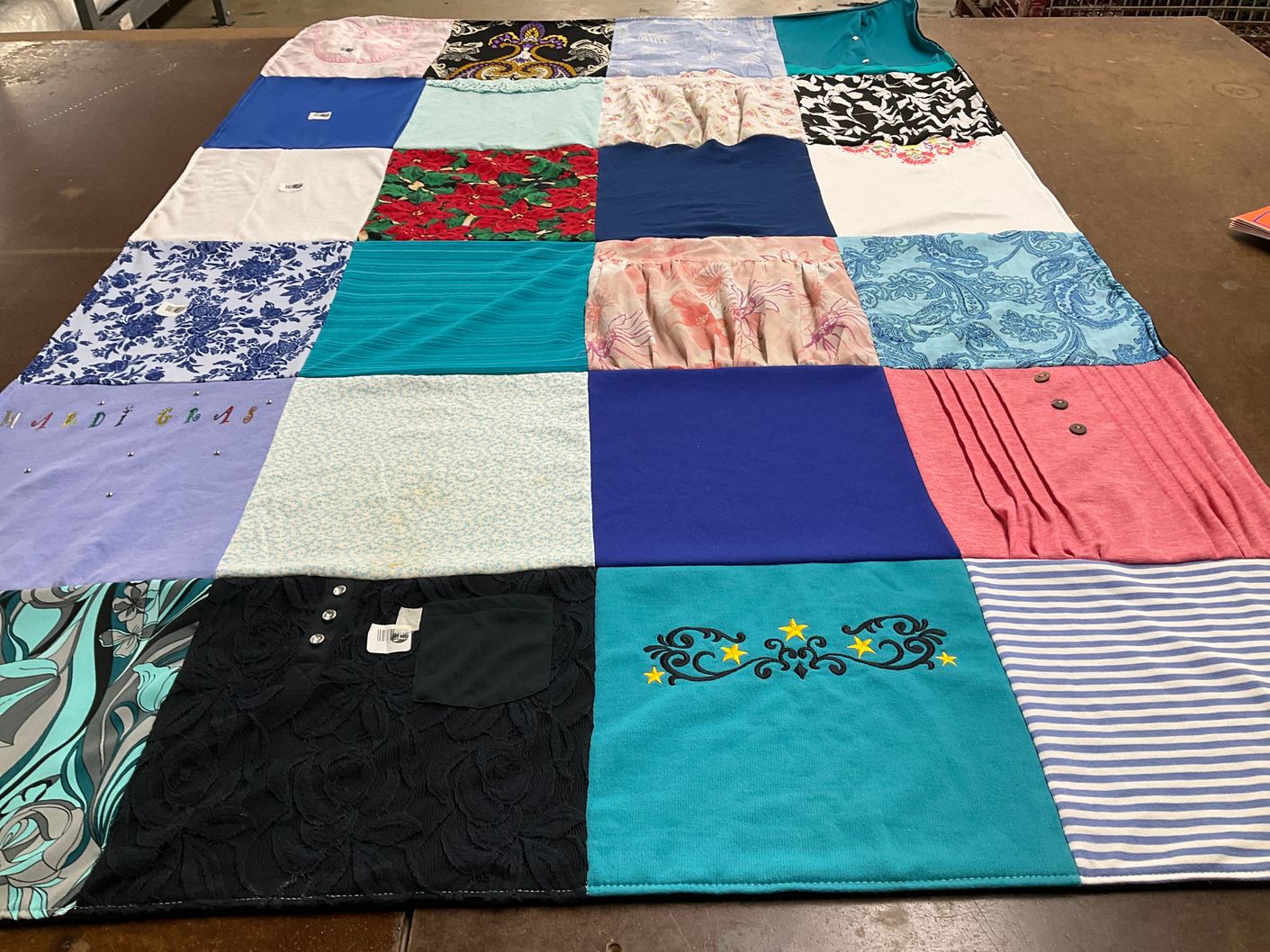 T-shirt quilt by Karen from LA