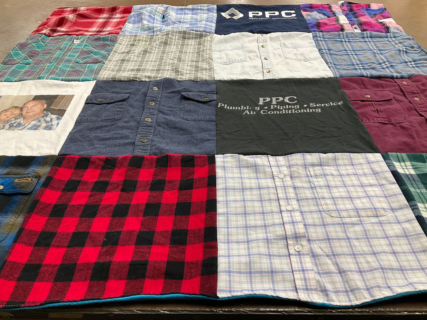 T-shirt quilt by Kristy from CA