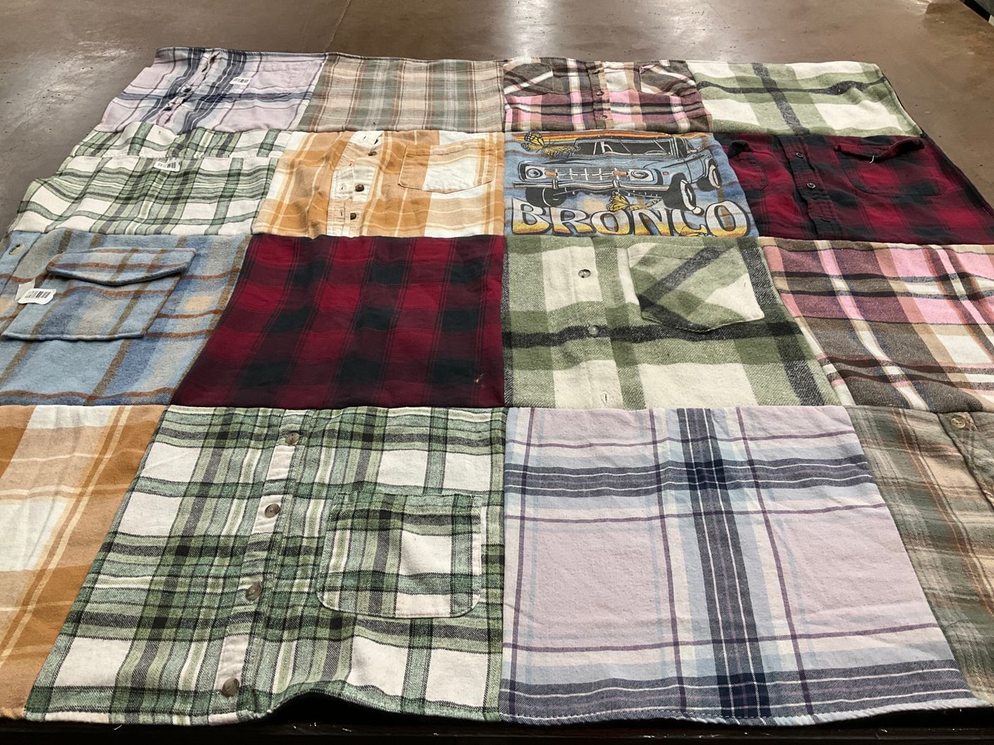 T-shirt quilt by Misty from CA