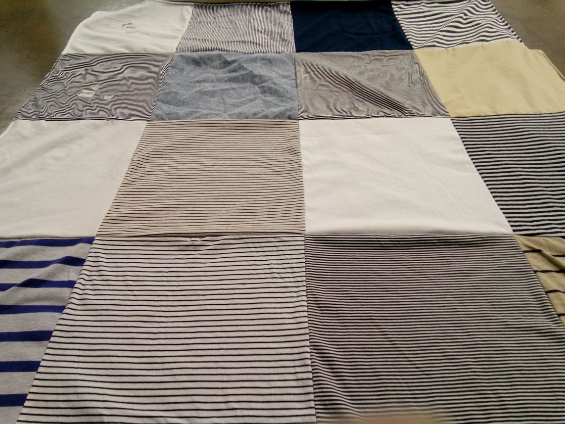 T-shirt quilt by Maria from KS