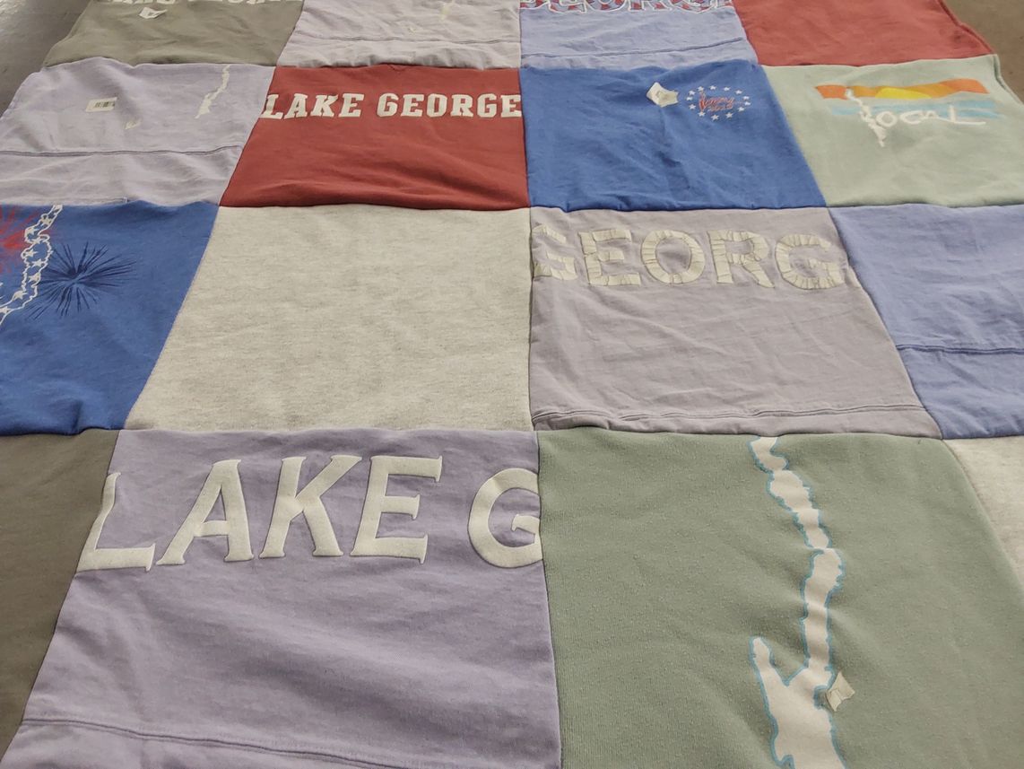 T-shirt quilt by Kathryn from TN