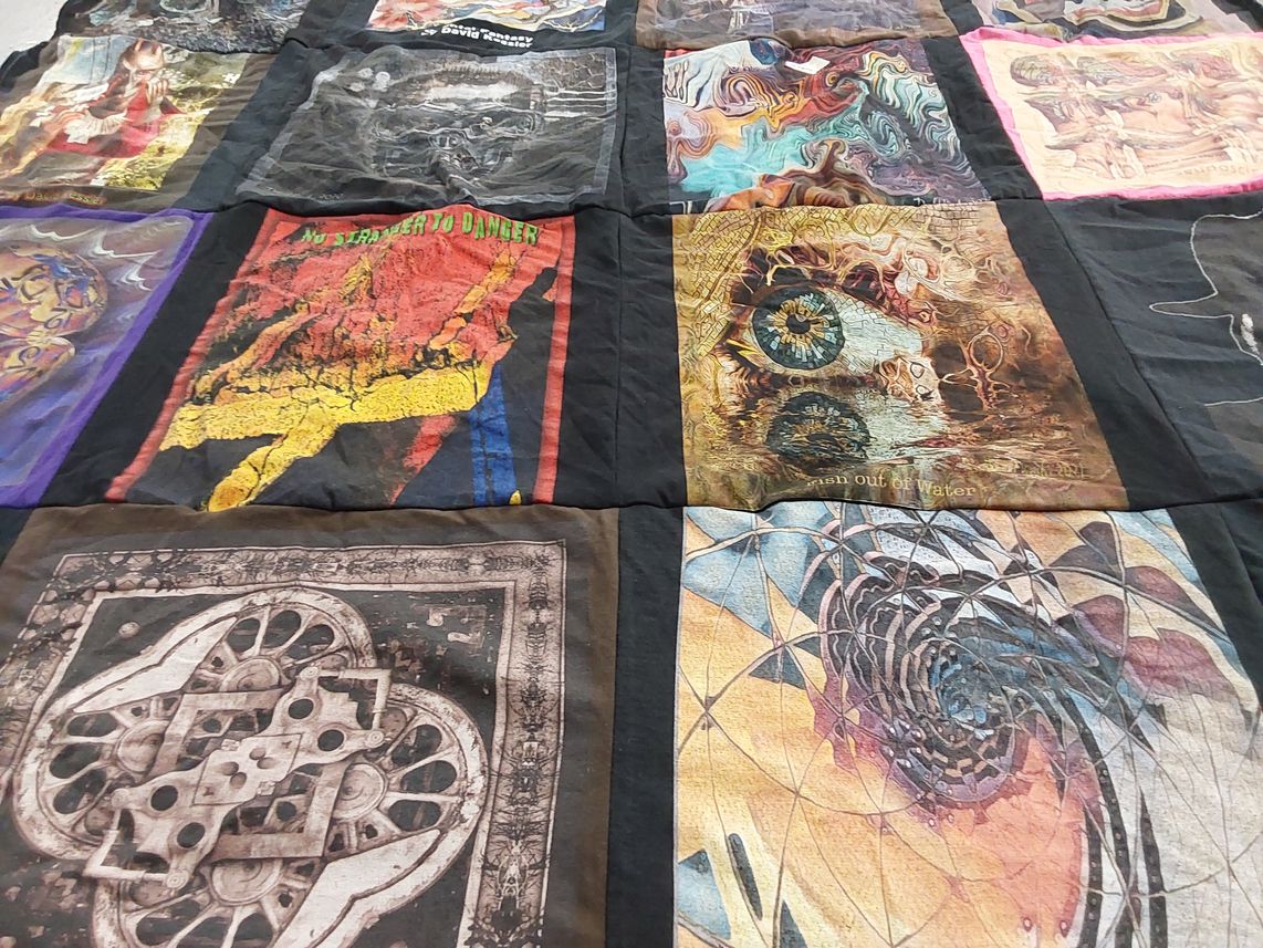 T-shirt quilt by Susan from NY