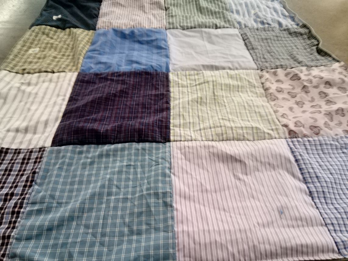 T-shirt quilt by Freda from NC