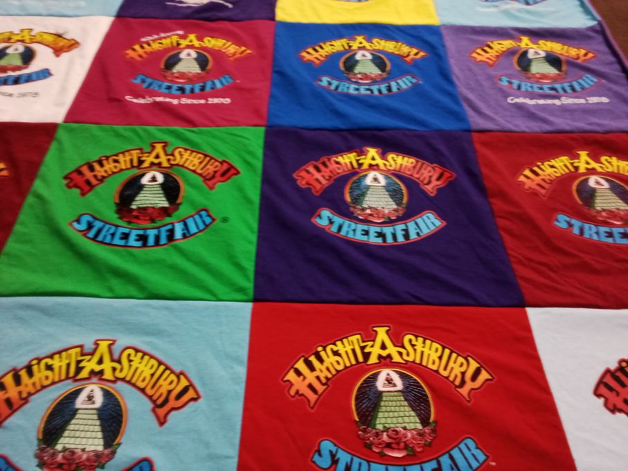 T-shirt quilt by michael from CA
