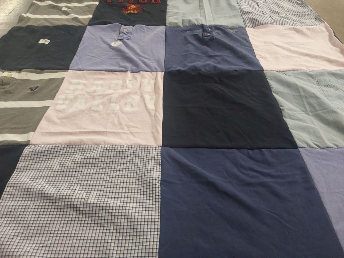 T-shirt quilt by Constance J from CA