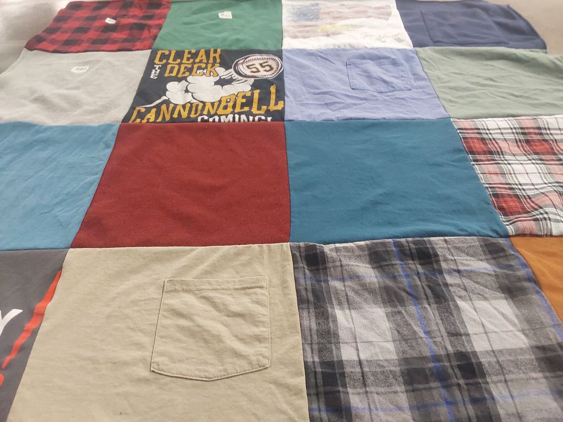 T-shirt quilt by Haley from PA