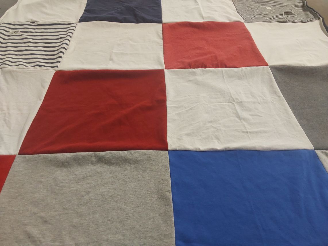 T-shirt quilt by Jill from AZ