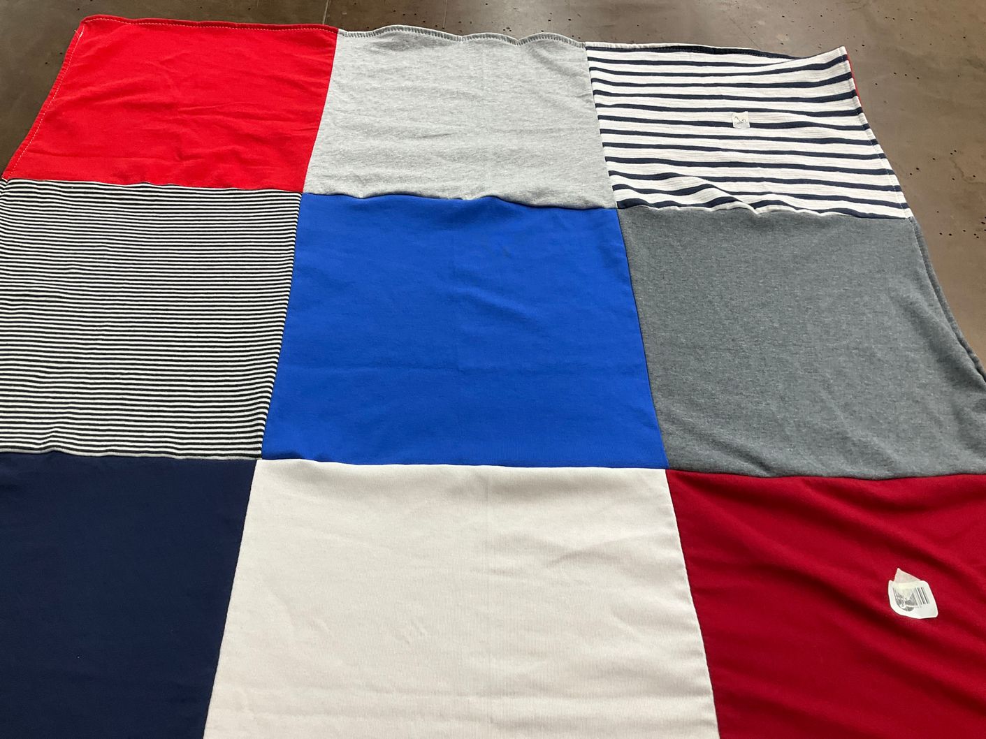 T-shirt quilt by Jill from AZ