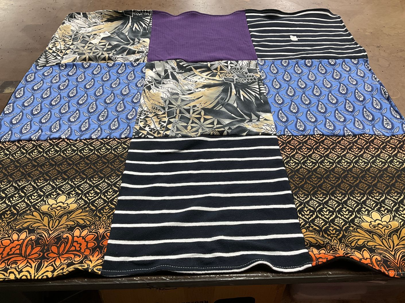 T-shirt quilt by Janet from NJ