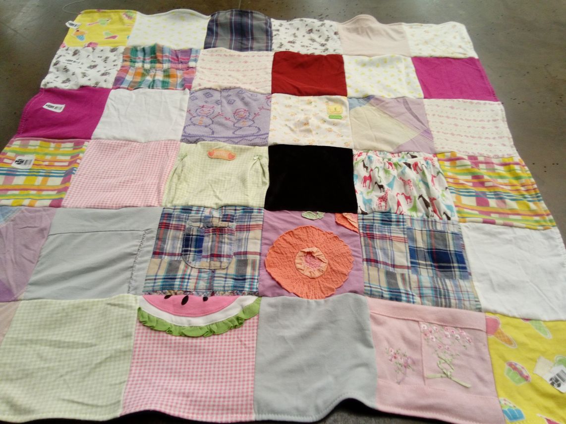 T-shirt quilt by Andrea from NY