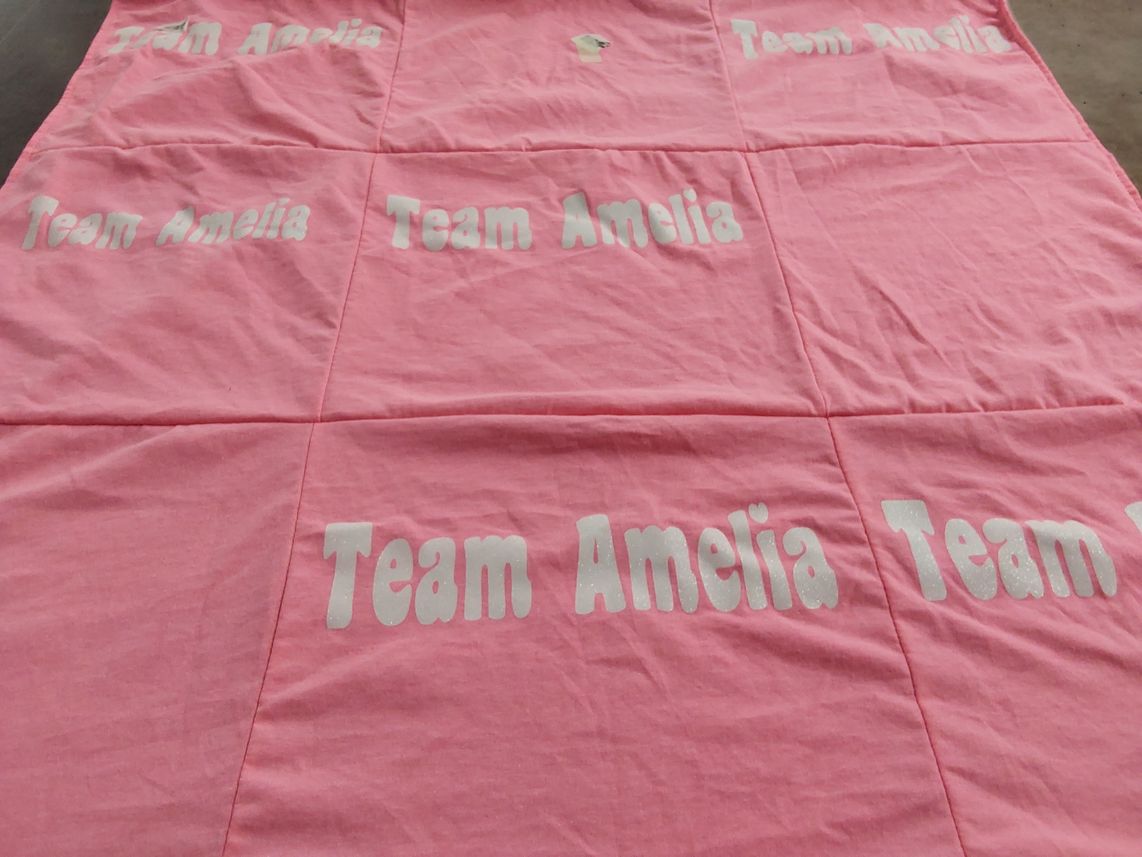 T-shirt quilt by Sally from NY