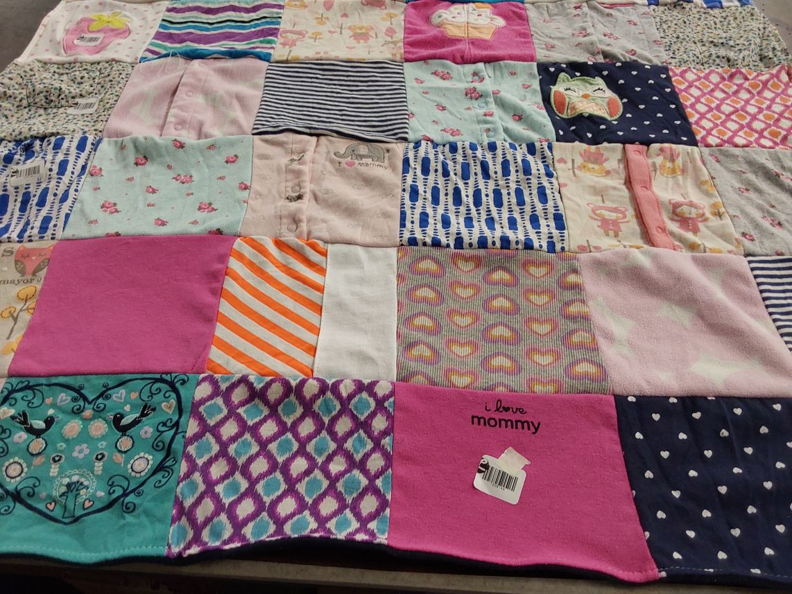T-shirt quilt by Andrea from NY