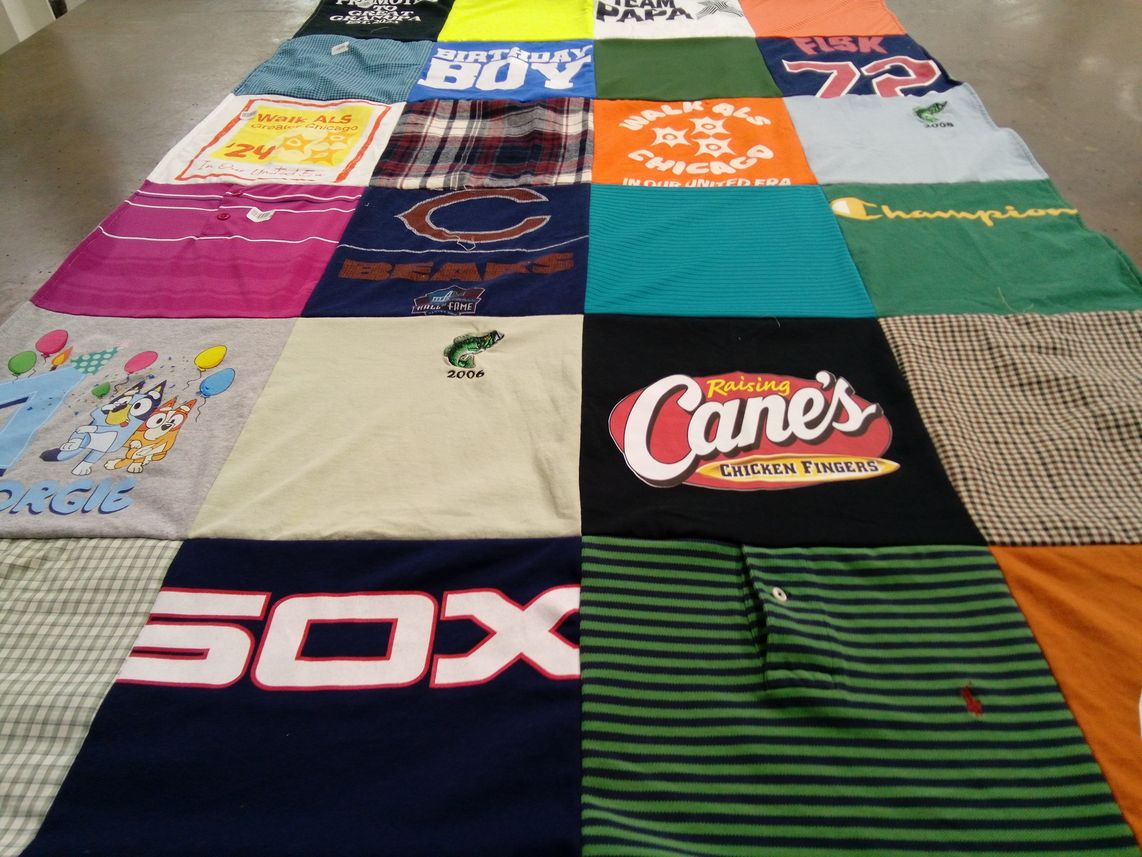 T-shirt quilt featuring chicago white sox by Hayden from IL