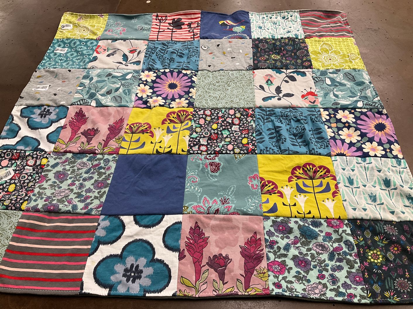 T-shirt quilt by Jessica from IN
