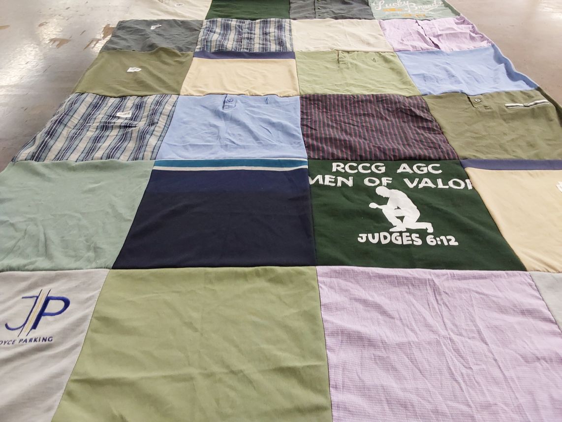 T-shirt quilt by Debitia from FL