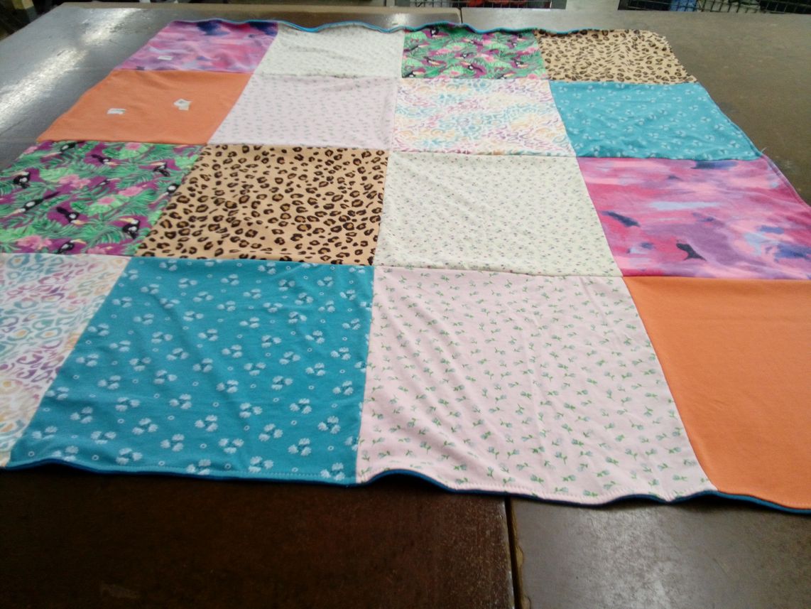 T-shirt quilt by Antoinette from PA