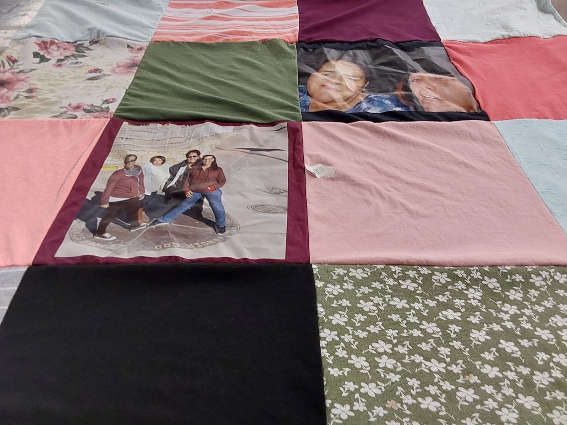 T-shirt quilt by Rick from AZ