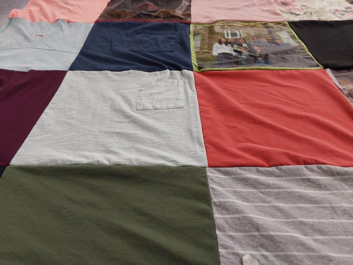 T-shirt quilt by Rick from AZ