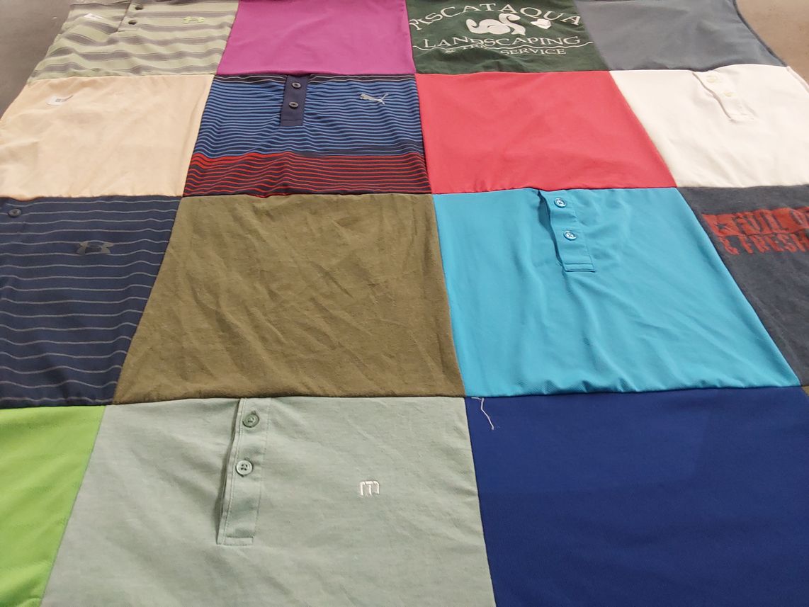 T-shirt quilt by Tracy from NH