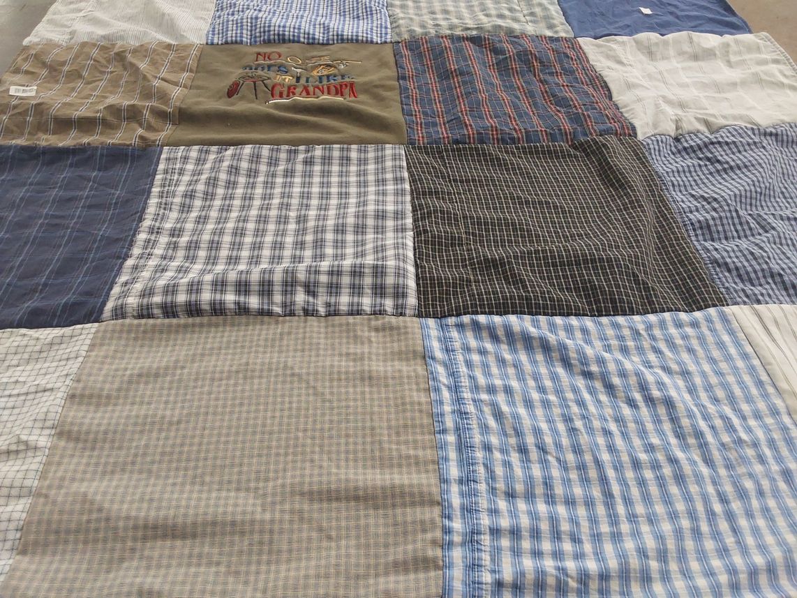 T-shirt quilt by Violet from VA