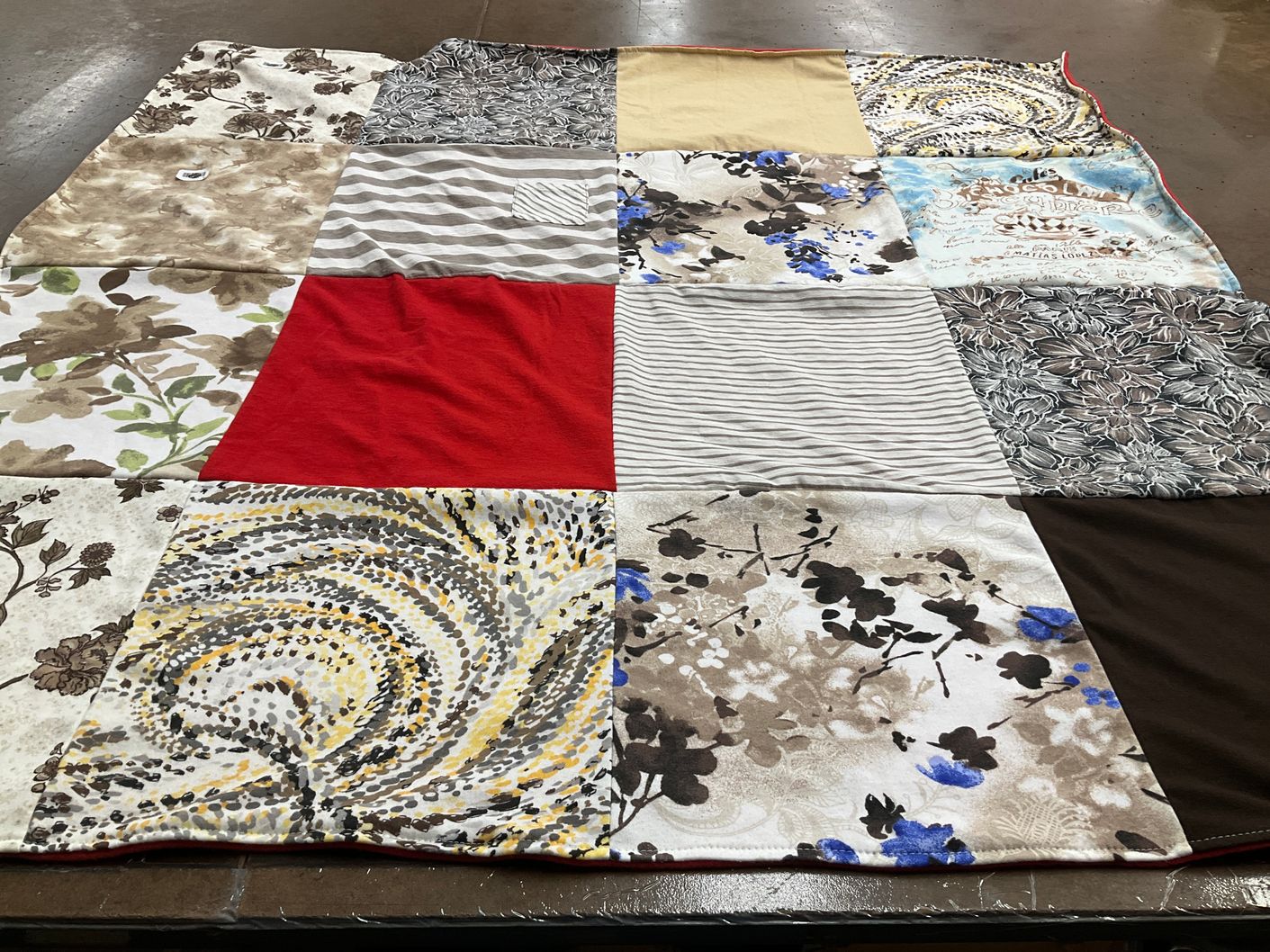 T-shirt quilt by christine from TX