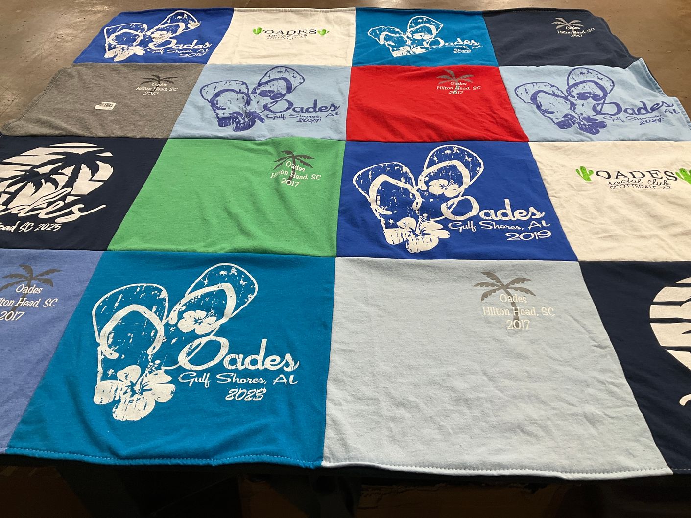 T-shirt quilt by Melissa from KS