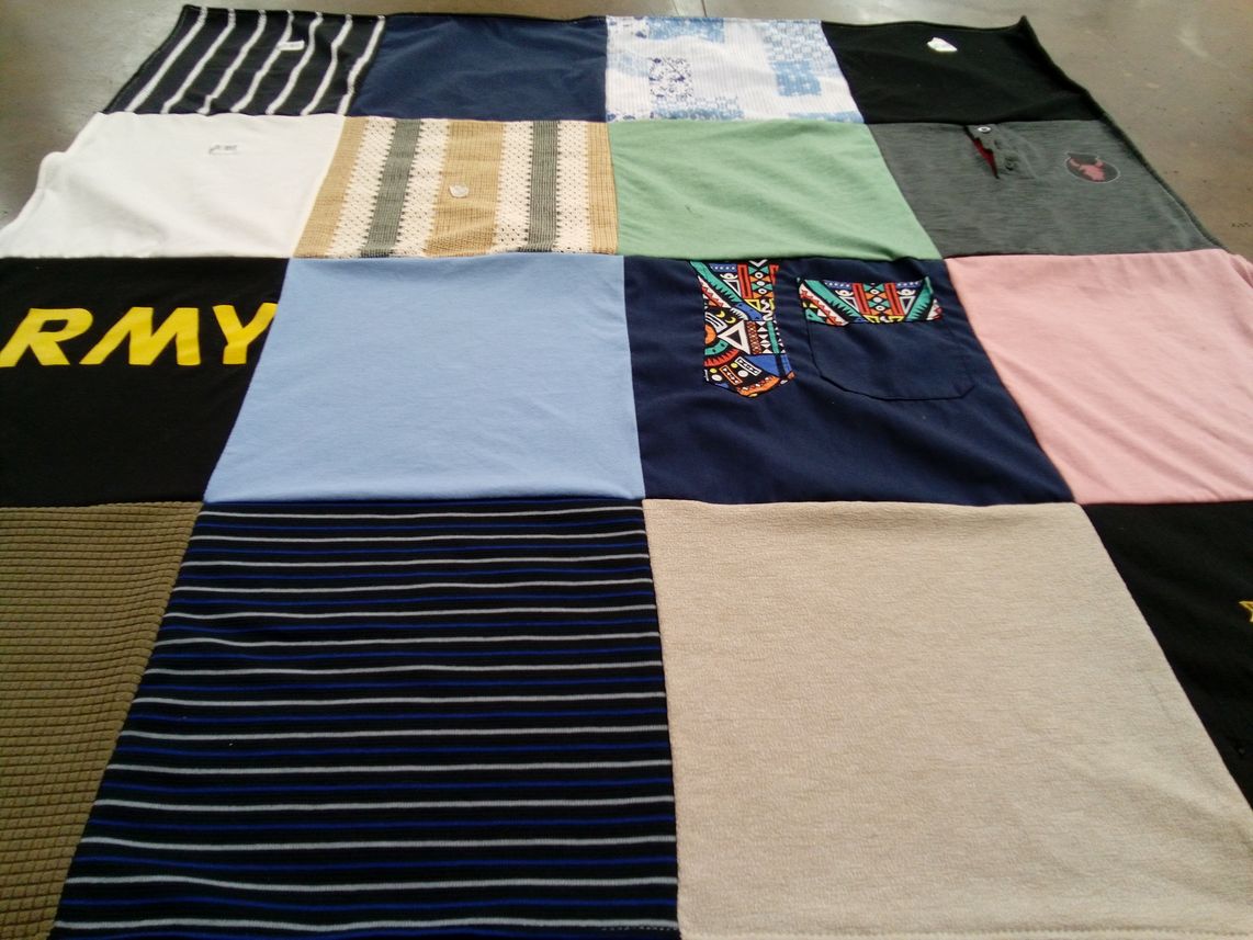 T-shirt quilt by Tori from MN