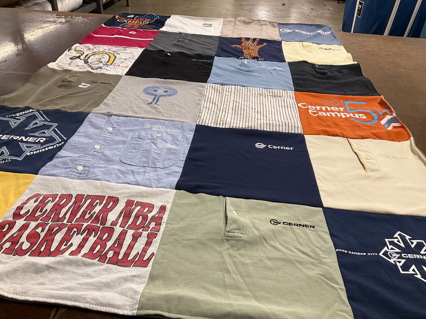 T-shirt quilt by Kara from MO