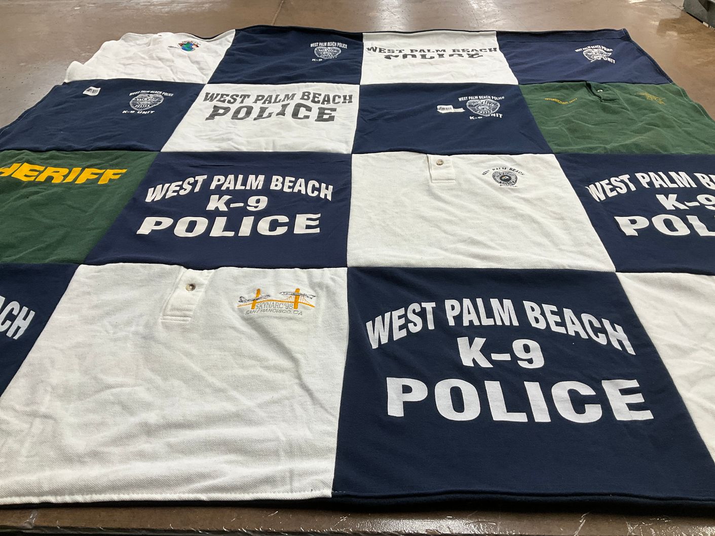 T-shirt quilt by Dawn from GA