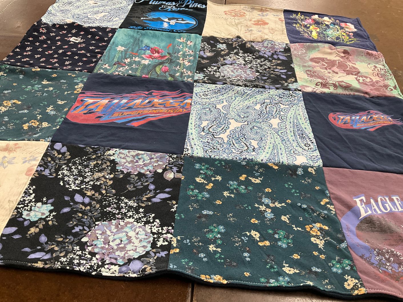 T-shirt quilt by Katherine from CA