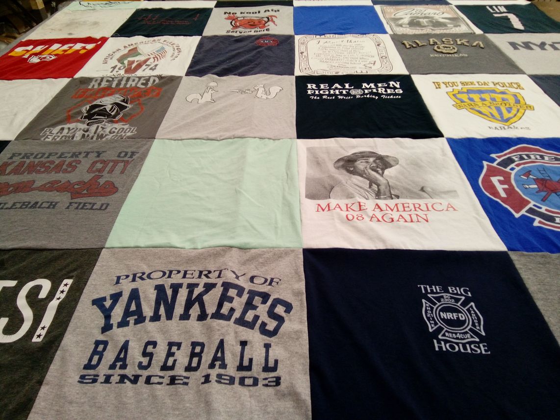 T-shirt quilt featuring kansas city royals by Corrine from NY