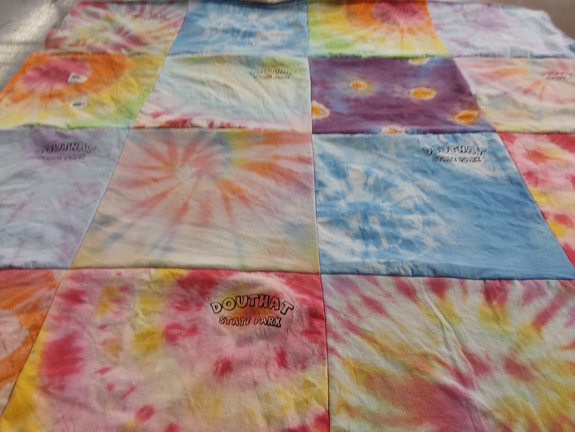 T-shirt quilt by Molly from VA