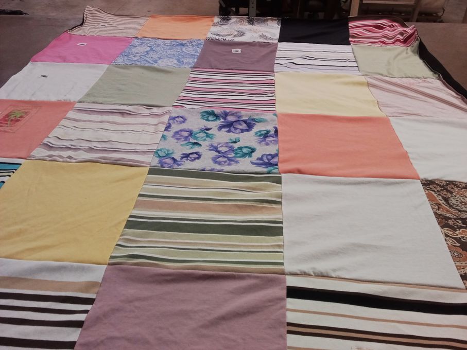 T-shirt quilt by Lori from NJ