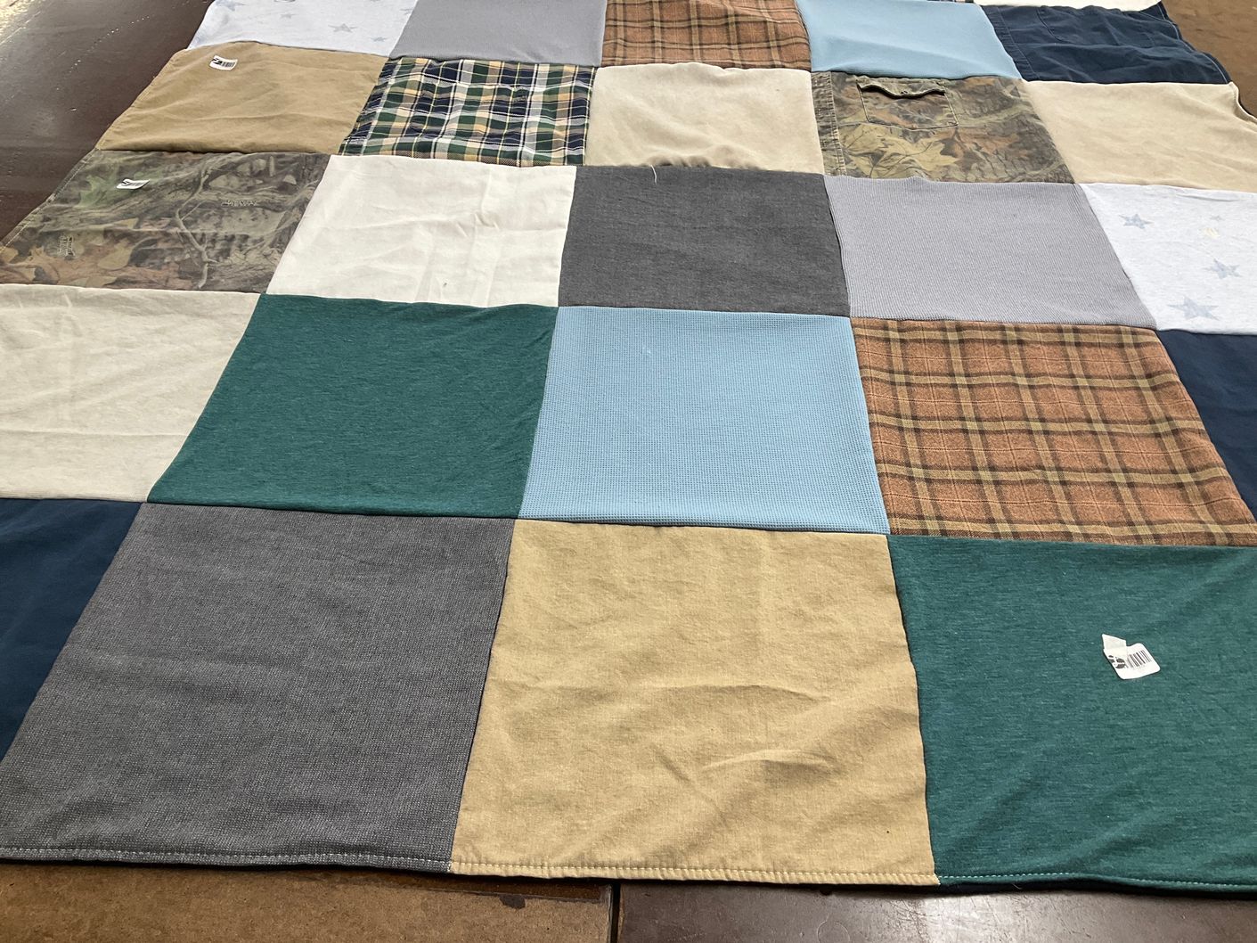 T-shirt quilt by Kathleen from AZ