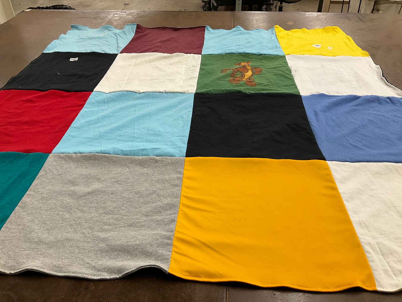 T-shirt quilt by Kristin from FL