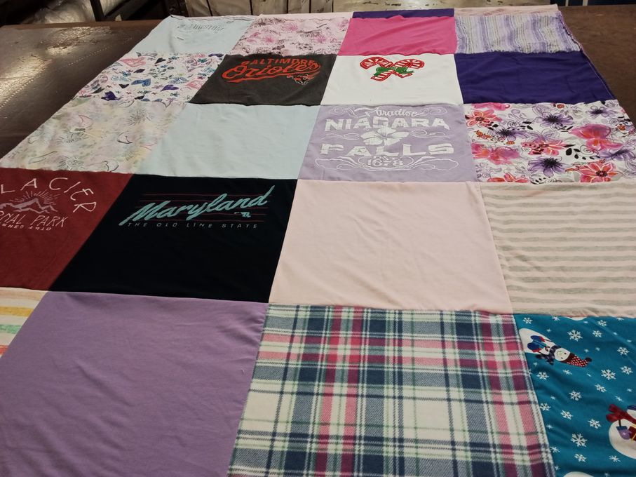 T-shirt quilt by Robert from MD