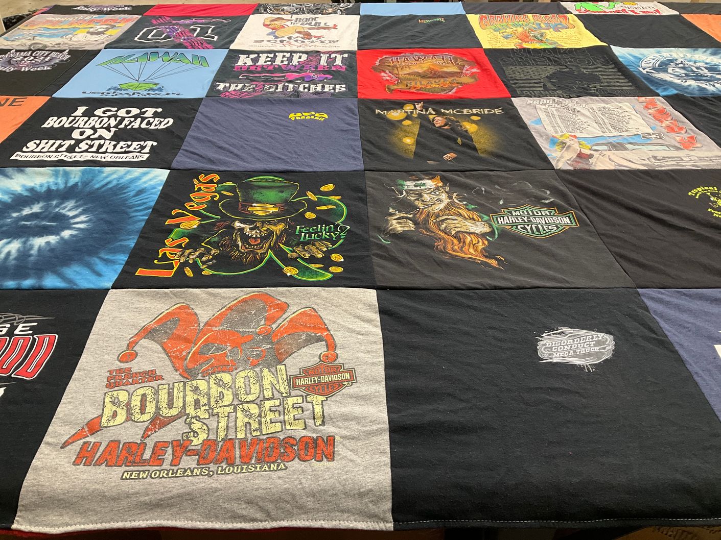 T-shirt quilt by Aubrie from MI