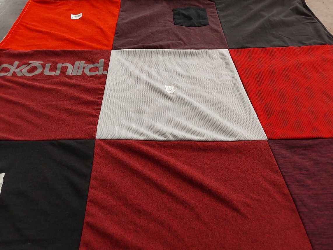 T-shirt quilt by April from TX