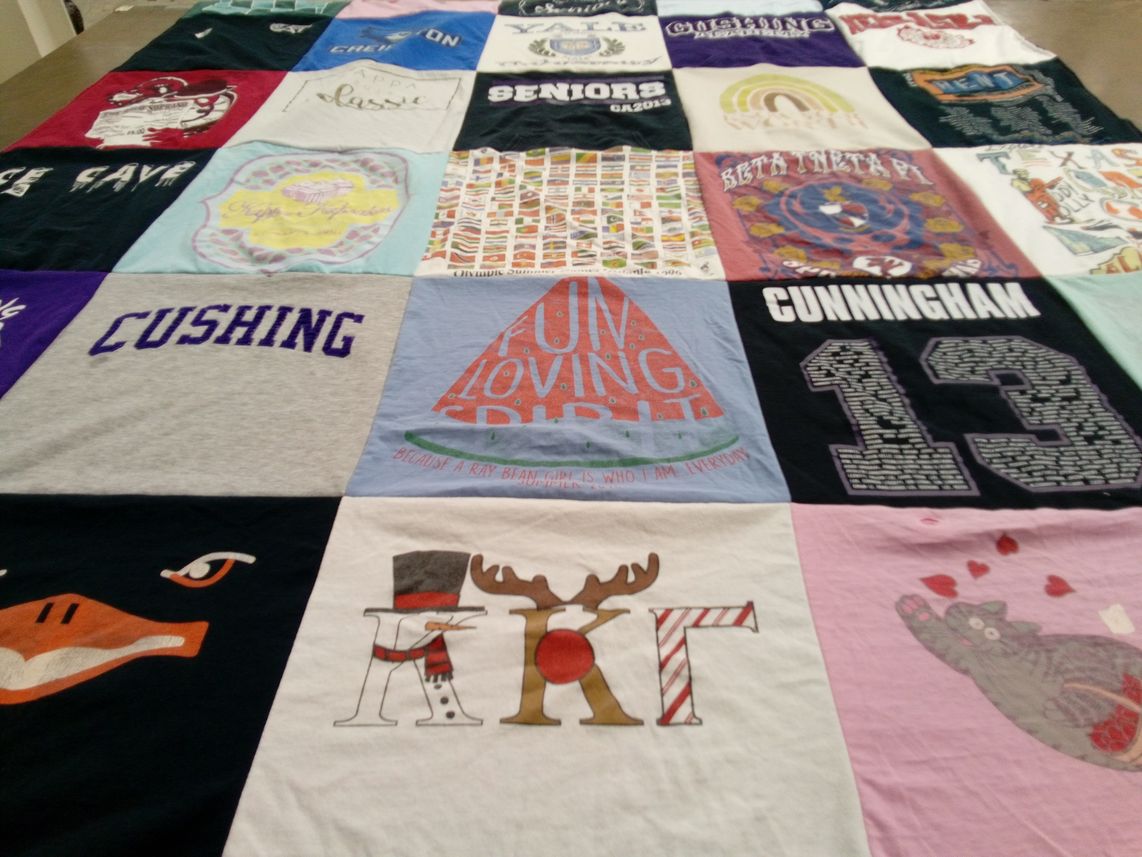 T-shirt quilt by Carolyn from TX