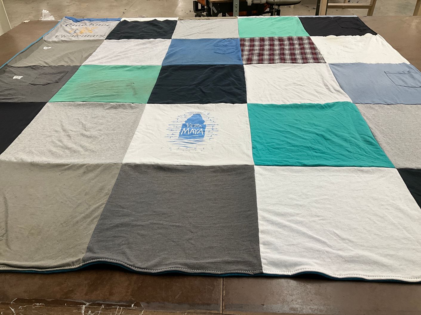 T-shirt quilt by Cathy from KY