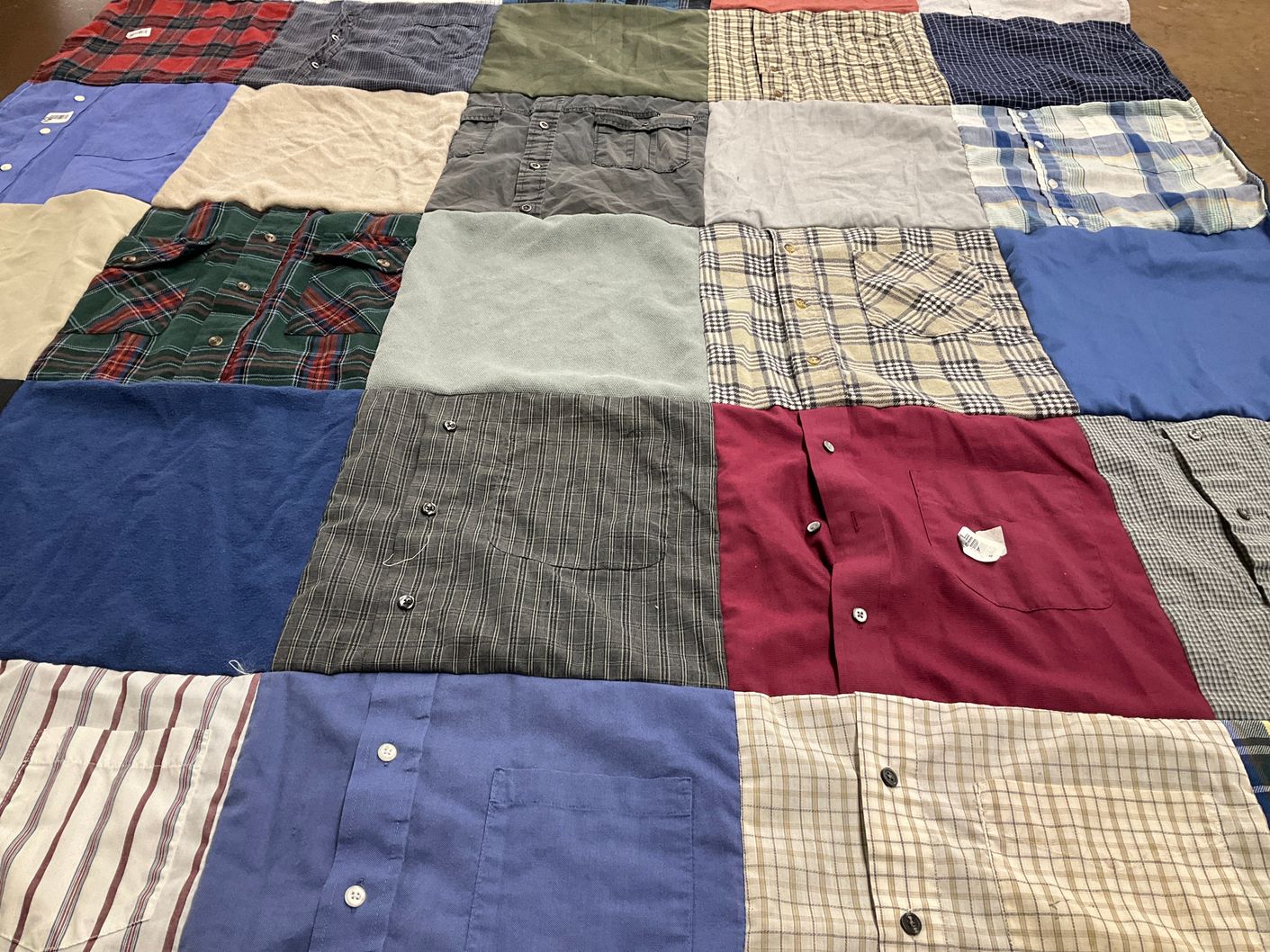 T-shirt quilt by Rachel from WI