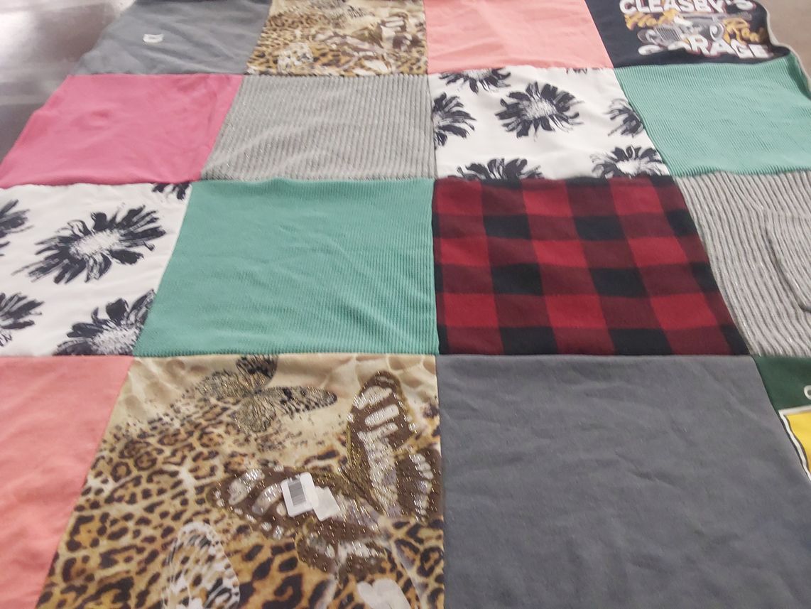T-shirt quilt by sarah from WI