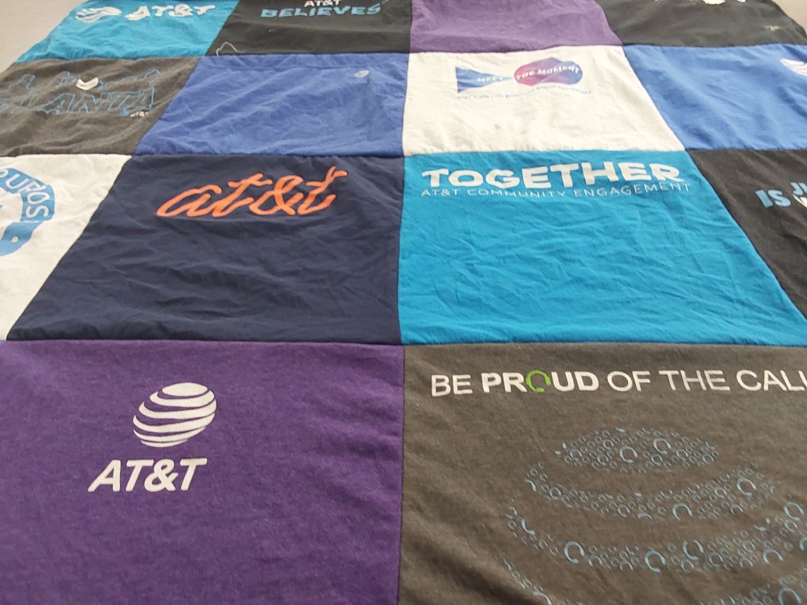 T-shirt quilt by Erinn from GA