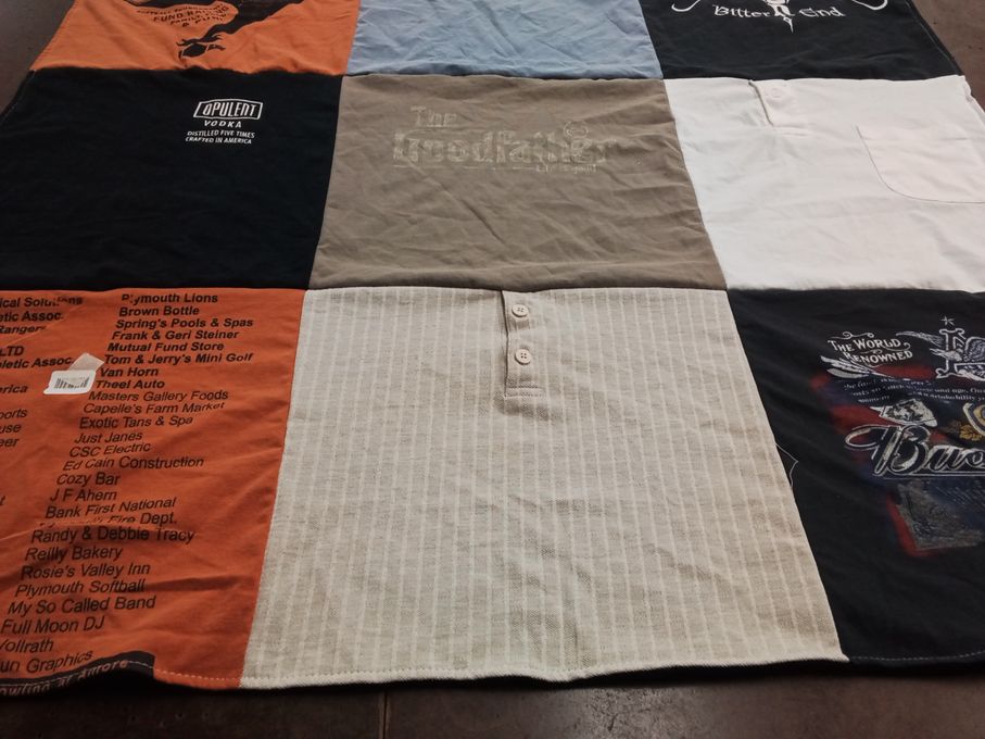 T-shirt quilt by Tammy from WI