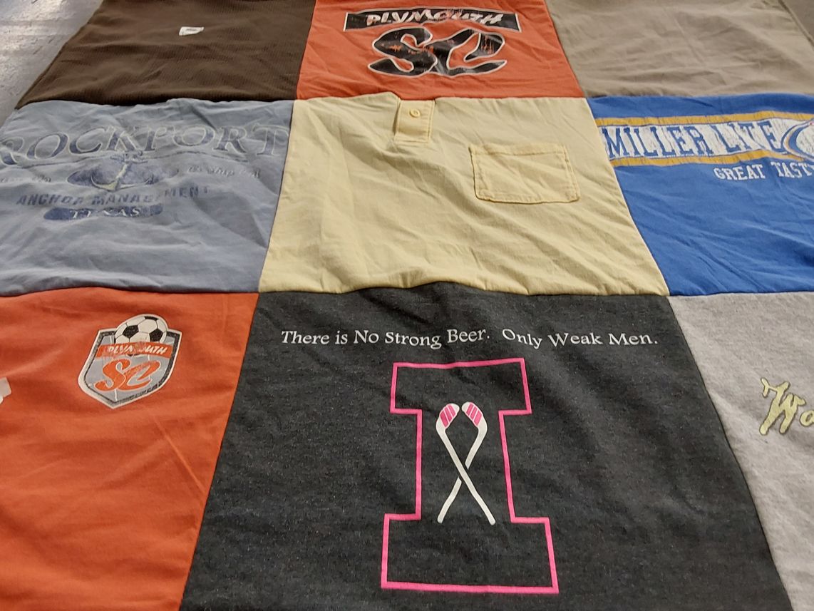 T-shirt quilt by Tammy from WI